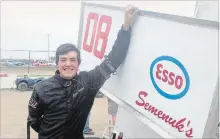  ?? BERND FRANKE THE ST. CATHARINES STANDARD ?? Steven Beckett of Fonthill is now competing in the Crate Sprint class at Ohsweken Speedway after spending three years in the Mod Lite division.