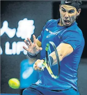  ?? FOTO: EFE ?? Rafa Nadal mostró un gran tenis para superar a Khachanov en octavos de final