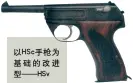  ??  ?? 以HSc手枪为基础的­改进型——HSv