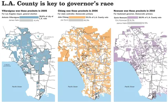  ?? Sources: Los Angeles city clerk, U.S. Census Bureau, Statewide Database at UC Berkeley Law Jon Schleuss Los Angeles Times ??