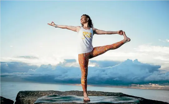  ??  ?? Lizzie Dixon discovered yoga after being ill for a long time.