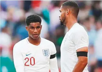  ?? Reuters ?? England’s Marcus Rashford and Ruben Loftus-Cheek showed their ability to raise their game in no uncertain terms during the friendly against Costa Rica.