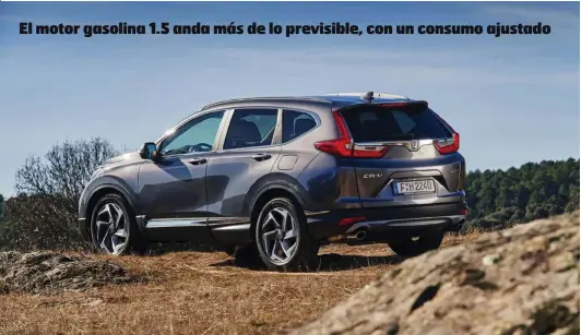  ??  ?? SOBRESALIE­NTE. EL SUV con mayor habitáculo del mercado renuncia a algo de maletero pero no a sus excelentes plazas posteriore­s.