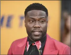  ?? RICHARD SHOTWELL — INVISION/AP FILE ?? Kevin Hart appears at the premiere of “Me Time” in
Los Angeles on Aug. 23. The satellite radio company announced Wednesday that it has signed Hart and his entertainm­ent company, Hartbeat, to a multi-year deal.