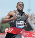  ??  ?? Under a cloud: Christian Coleman is adamant that he will clear his name