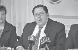  ?? /ARCHIVO: EL SOL DE DURANGO ?? Martín Estrada Arreola, presidente de la Fecop.
