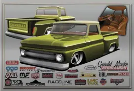 Ricky Holly's '65 C-10 “The Grinch” #StreetTrucks