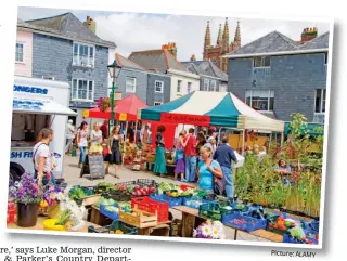  ?? Picture: ALAMY ?? Thriving: Totnes in Devon