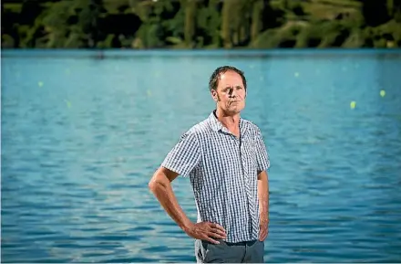  ??  ?? Save Lake Karapiro president Angus Robson believes all land users should be studied to gain fuller understand­ing of water pollution.