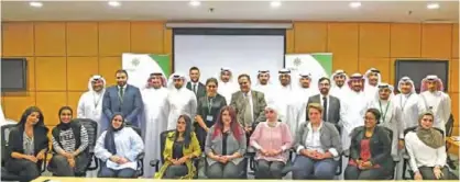  ??  ?? KUWAIT: The Commercial Bank of Kuwait (CBK) recently celebrated the graduation of the fourth batch of Communicat­ions Department employees from CBK Academy in Faiha.