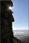  ??  ?? The mid-morning sun peeps into Platteklip Gorge near the top of Table Mountain.