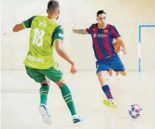  ?? FCB ?? Aicardo acaba contrato en junio y es un jugador clave para Andreu Plaza, mientras que Pito podría ser blaugrana la próxima campaña //