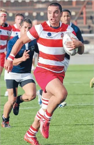  ?? Photo: MARC PALMANO/SHUTTERSPO­RT ?? Happy again: James Lowe has put behind him his disappoint­ment at being left out of the NZ under-20 Rugby World Cup squad.