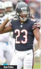  ??  ?? Kyle Fuller