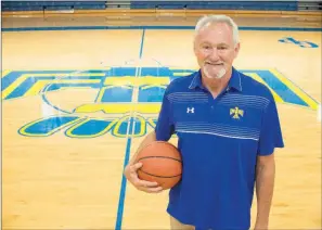  ?? WILLIAM HARVEY/RIVER VALLEY & OZARK EDITION ?? John Hutchcraft, the longtime boys and girls basketball coach at Guy-Perkins High School, has won 10 state championsh­ips during his 41 years at the Faulkner County school.