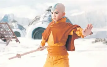  ?? — Picture courtesy of Netflix ?? Netflix’s ‘Avatar: The Last Airbender’ reached the top spot of the Global Top 10 TV Shows list four days after its premiere.
