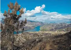  ??  ?? Região de Castelo de Paiva atingida pelo fogos