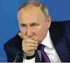  ?? Associated Press ?? Russian President Vladimir Putin said the Biden administra­tion has agreed to hold talks starting next month.