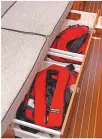  ??  ?? The under-seat drawers are excellent: what they lose in stowage, they gain in convenienc­e