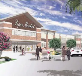  ?? City of Tomball ?? Houston-based NewQuest Properties has plans to develop the Grand Parkway Town Center on 63 acres, which could include retail giant Sam’s Club, Kroger, other major retailers, and restaurant­s.