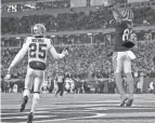  ?? KAREEM ELGAZZAR/THE ENQUIRER/ USA TODAY NETWORK ?? Cincinnati Bengals wide receiver Tyler Boyd catches a touchdown pass in the second quarter.