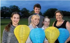  ??  ?? Dobwein Team members (from left) Zoe Doyle, Becky Doyle, Lucy Doyle, Riley Lobwein and Sonia Lobwein.