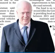  ??  ?? Transport Secretary Chris Grayling