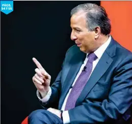  ??  ?? INE. Dice Meade que el árbitro ha fallado en asegurar cancha pareja.