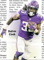  ?? AP ?? Dalvin Cook