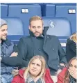  ?? FOTO: BRAUER ?? Maximilian Beister: in Duisburg nur auf der Tribüne.