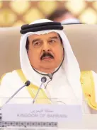  ?? HAMAD BIN ISA AL KHALIFA (Saudi Press Agency) ??