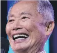  ?? — GETTY IMAGES FILES ?? GEORGE TAKEI