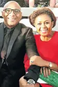  ??  ?? Romeo and Basetsana Kumalo have laid a crimen injuria charge.