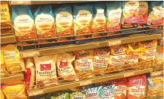  ??  ?? From cooking oil to breakfast cereals, detergents to cordials, local products are now dominating shelves in supermarke­ts