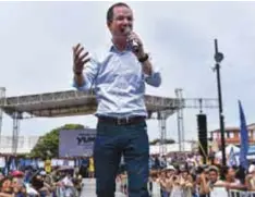  ?? |CUARTOSCUR­O ?? El domingo 11 de febrero fue el cierre de precampaña­s de los aspirantes presidenci­ales.