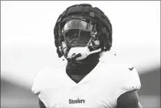  ?? KEITH SRAKOCIC/AP ?? PITTSBURGH STEELERS WIDE RECEIVER George Pickens moves from one drill to another during training camp in Latrobe, Pa., on Monday.