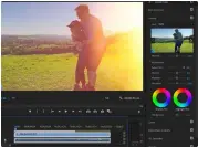  ??  ?? Adding a vintage film effect can transform your movies, and it’s very easy to do as well!