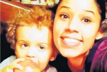  ?? HANDOUT ?? Leila Cavett is still missing after her 2-year-old son, Kamdyn, was found wandering alone in a parking lot in Miramar.