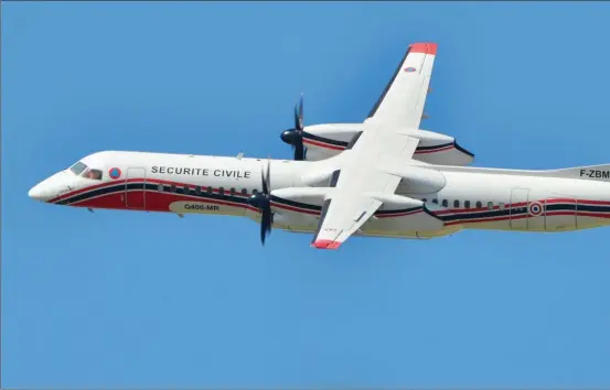  ?? FRÉDÉRIC MARSALY ?? L’allure fine, voire frêle, du Dash 8 fit naître de furieuses polémiques.