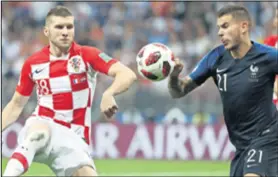  ??  ?? Moskovski spektakl – Hrvatska i Francuska u finalu SP-a u nogometu