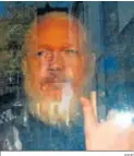  ?? EFE ?? Julian Assange, en abril de 2019.