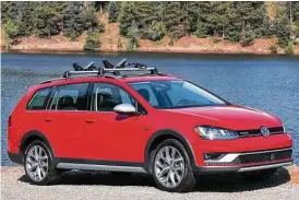  ?? Motor Matters photos ?? The all-new Golf Alltrack is the derivative of the Golf SportWagen, combining that vehicle’s practicali­ty and fun-to-drive nature with the Alltrack’s virtually goanywhere capabiliti­es of 4Motion all-wheel drive and rugged exterior styling.