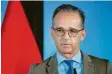  ?? Foto: Bernd von Jutrczenka, dpa ?? Das Ministeriu­m von Heiko Maas steht in der Kritik.