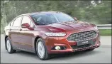  ??  ?? Ford’s Fusion took honours in the Best Family Car class.