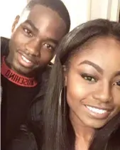  ??  ?? Tragedy: Kwasi and his big sister Naya, who called for an end to knife crime