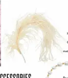  ??  ?? Feathertri­mmed headband,
Philippa Craddock, €598 at matchesfas­hion.
com