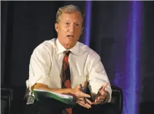 ?? Rich Pedroncell­i / Associated Press 2015 ?? S.F. billionair­e and environmen­tal activist Tom Steyer, seen in 2015, “has considered running for office” an adviser says.