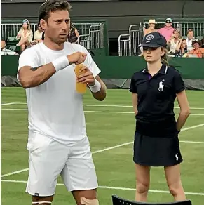  ?? STUFF ?? Artem Sitak reached the quarterfin­als at Wimbledon this year.