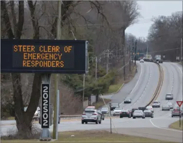  ?? SUBMITTED PHOTO ?? The Westtown-East Goshen Regional Police Department and PennDOT have partnered on a Steer Clear program.