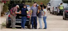  ?? Reuters ?? Police in plain clothes in Alcanar, Spain